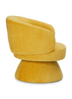 CROWN, ARM CHAIR SWIVEL, 76X79X80, FABRIC, MUSTARD A008/DEFT44. - pzsku/Z0E95ABDBBF06C4ED03F3Z/45/_/1727008537/bb052ee7-909c-4b32-9785-df8401230f2a