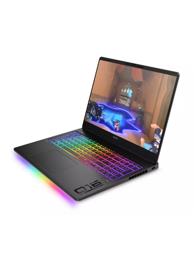 HP لابتوب ألعاب OMEN بشاشة 16 بوصة WQXGA 2.5K (2560x1600) بتردد 240Hz، مع معالج Core Ultra 7-255HX/32GB RAM DDR5/1TB SSD/8GB NVIDIA GeForce RTX 5070 رسومات. - Image 3