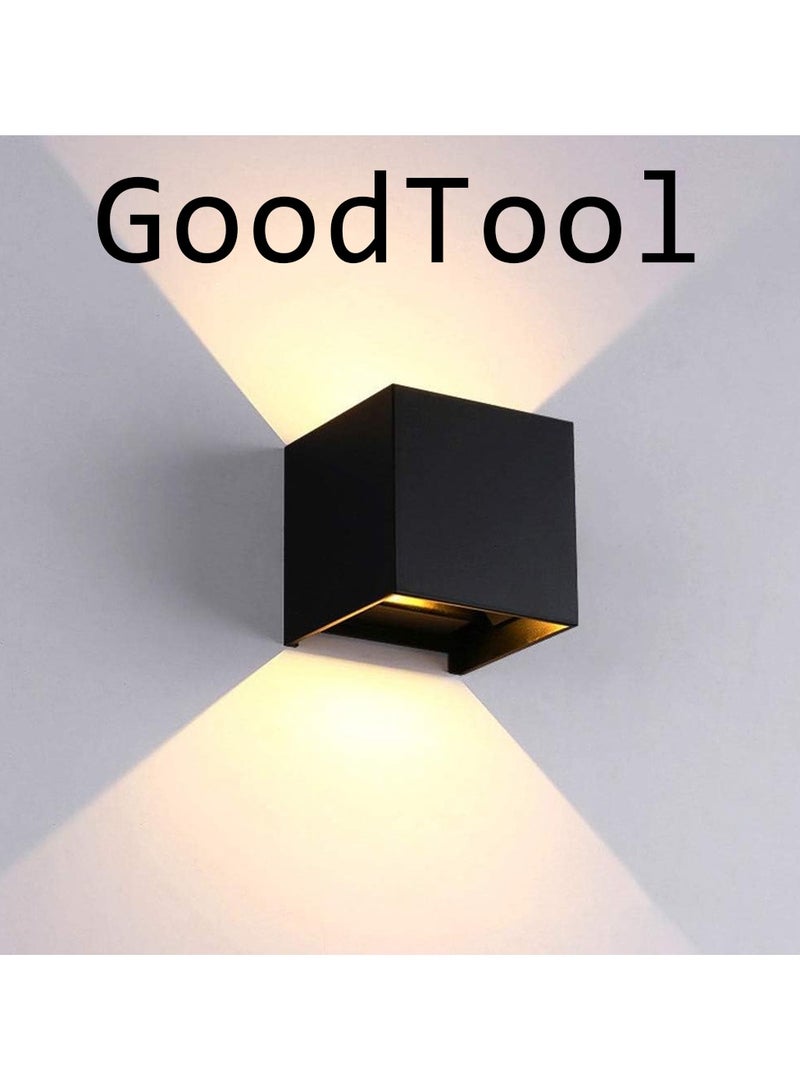 GoodTool 7W LED Wall Lights Wall Lighting Indoor Indoor Up Down Wall Lamp Wall Wash Light Wall Sconce 4000K-4500K Warm Indoor Decorative Wall Lamps for Living Room Bedroom Stairs - Image 1