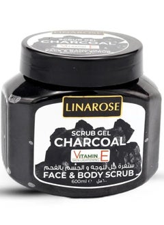 LINAROSE Face And Body Scrub Charcoal 600 ml  - Image 1