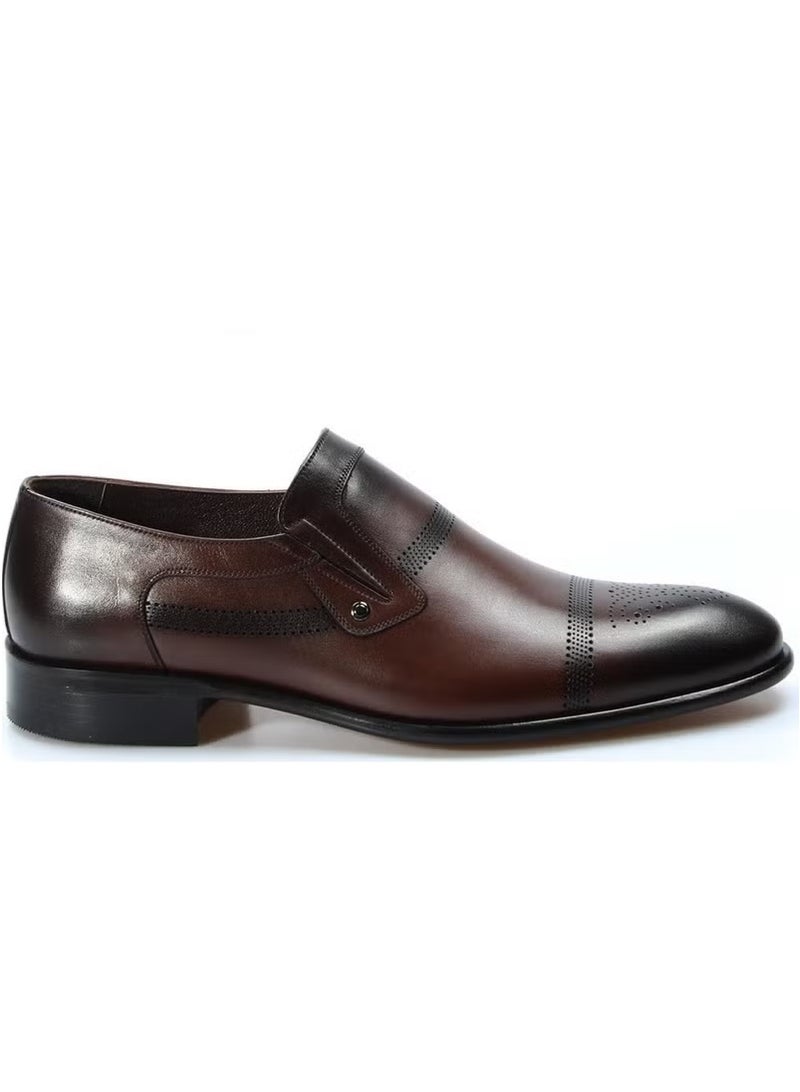 Fast Step Men's Leather Casual Classic Leather Loafer Shoes Brown 893ma4404 - Image 5