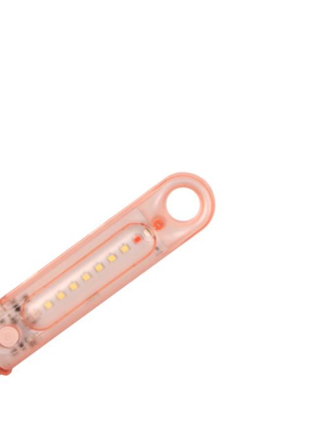 Epsilon مصباح يدوي قابل لإعادة الشحن إبسيلون زوم EPSL231، مصباح LED فائق السطوع مع غلاف شفاف RGB وفلوريسنت، شحن نوع-C، وظيفة زوم، مصباح طوارئ محمول، وردي - Image 3