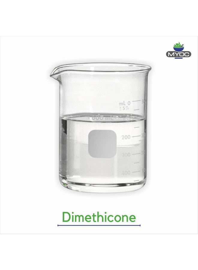 ميوك MYOC Pure Dimethicone سائل شفاف مضاد للرغوة ومنعم بدرجة تجميلية خالٍ من البارابين والمواد الملوثة للعناية الشخصية والجمالية في الشامبو والبلسم الأساسيات - 120 مل - Image 3