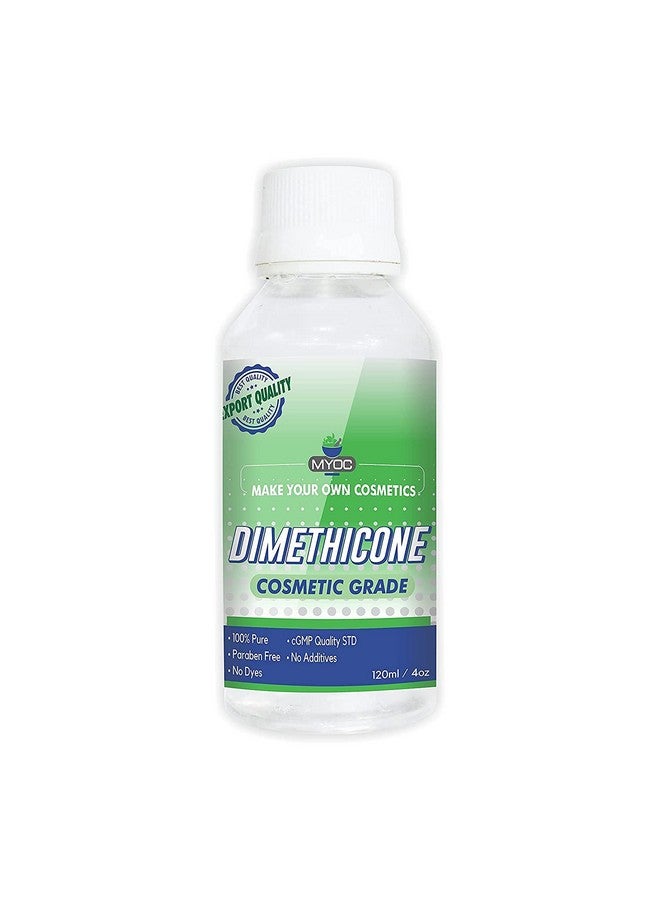 ميوك MYOC Pure Dimethicone سائل شفاف مضاد للرغوة ومنعم بدرجة تجميلية خالٍ من البارابين والمواد الملوثة للعناية الشخصية والجمالية في الشامبو والبلسم الأساسيات - 120 مل - Image 1