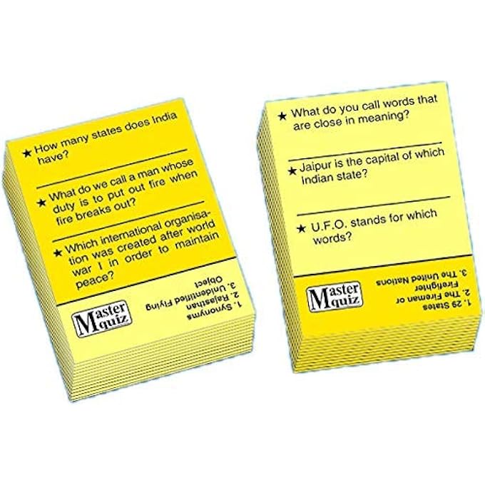 كرييتفز الوسائل التعليمية الإبداعية P LtdCre0820 Master Quiz Multicolor للطفل - Image 2