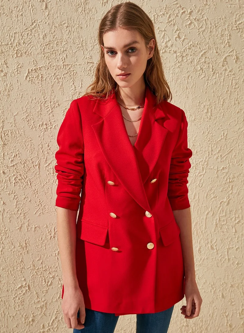 trendyol Double Breasted Blazer