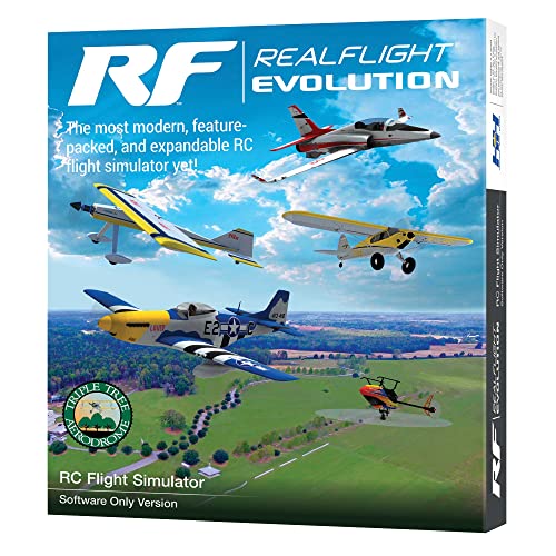 RealFlight Evolution RC Flight Simulator Software Only RFL2001 Air/Heli Simulators Compatible with VR headsets Online Multiplayer Options - Image 1