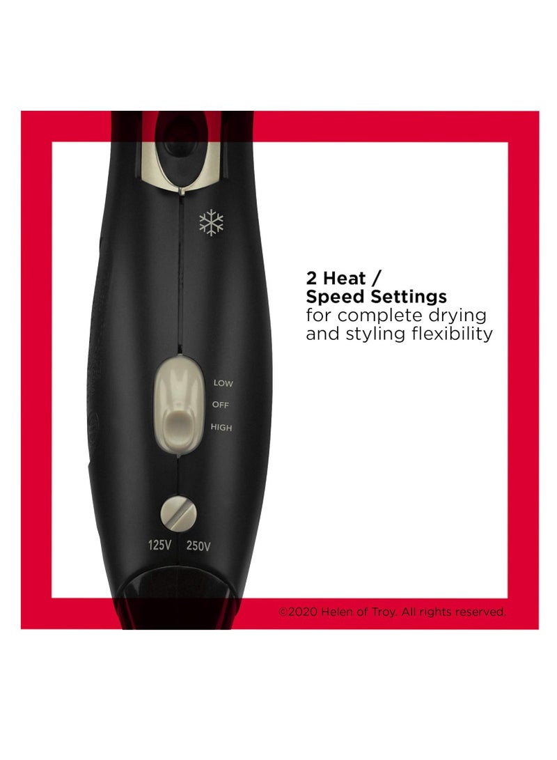 REVLON 1875W Compact Folding Handle Hair Dryer | Great for Travel - Image 5