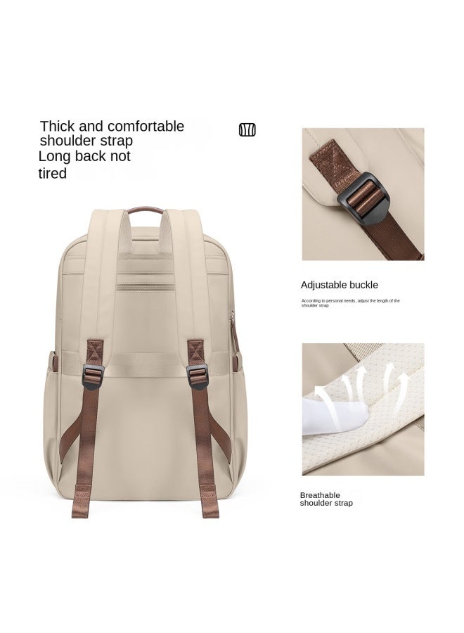 جولف حقيبة ظهر متعددة الوظائف للموبايل للمتنقلين في الموضة، حقيبة ظفر للسفر لرحلات العمل، حقيبة ظهر طلابية مينيمالية للنساء - Image 4