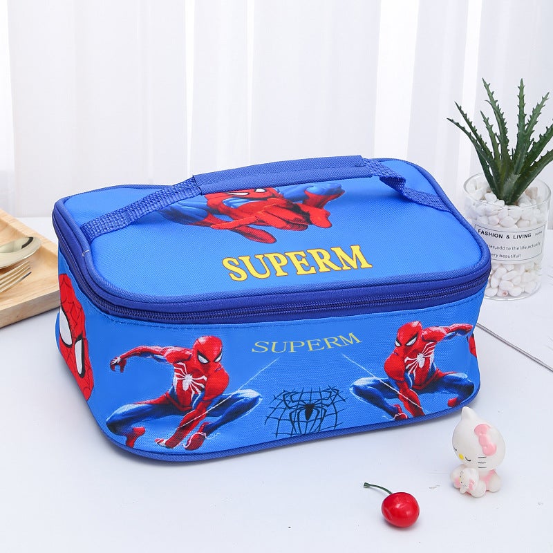 Student lunch box bag, insulated waterproof bento bag