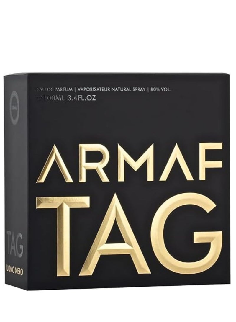 أرماف او دي بارفان تاج اومو نيرو بلاك للرجال من ارماف، 100 مل، عطور برائحة تدوم طويلا - Image 3