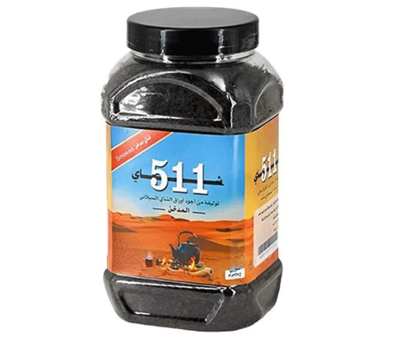511 Smoked Tea: A premium Ceylon black tea with a naturally smoky flavor reminiscent of wood-fired tea. 375g