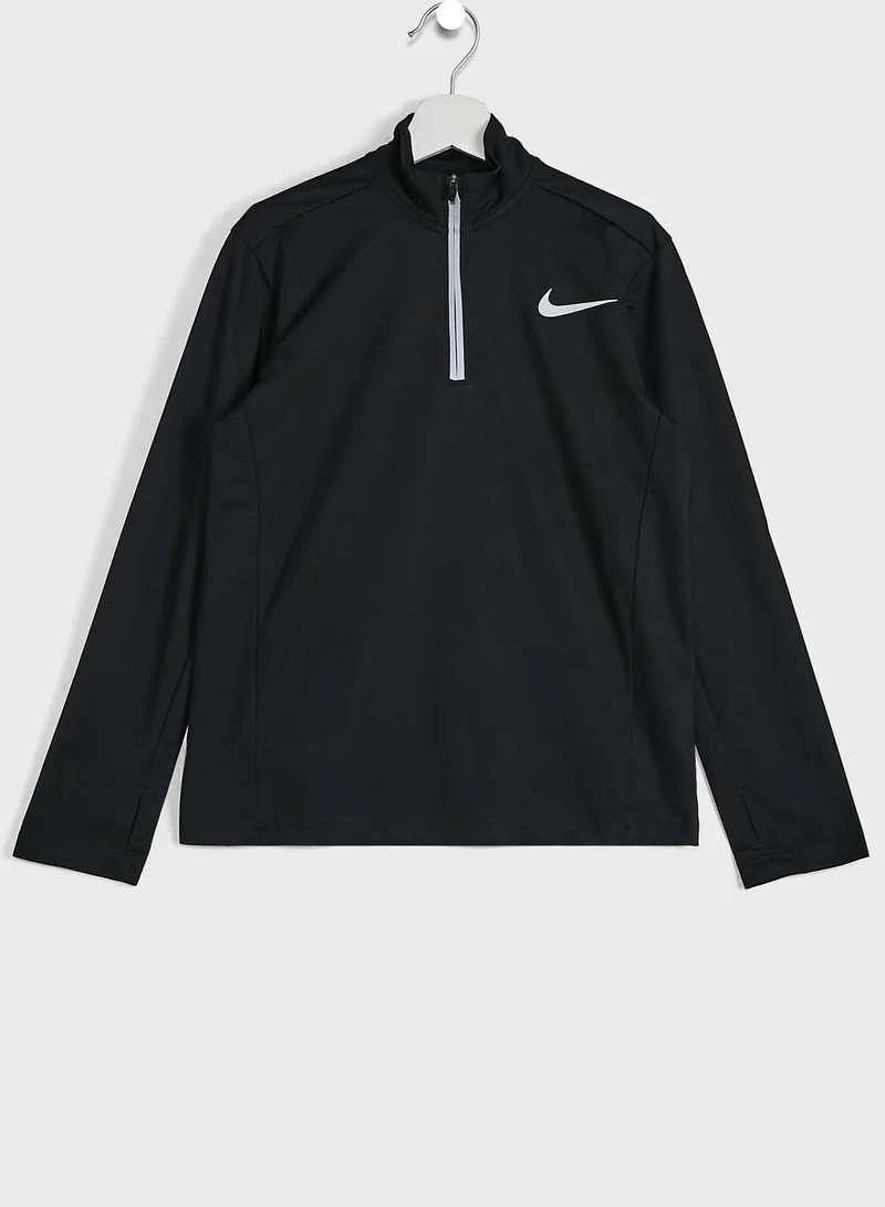 Nike Youth Dri-Fit 1/4-Zip Training Top