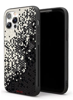 Apple iPhone 11 Pro Max Protective Case Pattern Digital Art Triangle