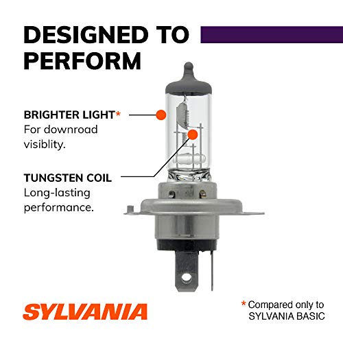 SYLVANIA - 9003 XtraVision - High Performance Halogen Headlight Bulb, High Beam, Low Beam and Fog Replacement Bulb (Contains 1 Bulb) - Image 5