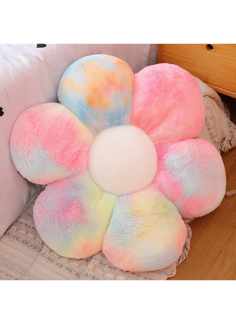 AVSHUB AVSHUB Flower Soft Toy 5 Leaves Velvet for Soft & Decorative for Kids Room Living Room (Set of 1) (Size 35 Cm) (Multi)  - Image 1