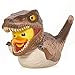 TUBBZ Boxed Edition Jurassic World Rebirth Velociraptor Cosplaying Rubber Duck Vinyl Figure - Image 3