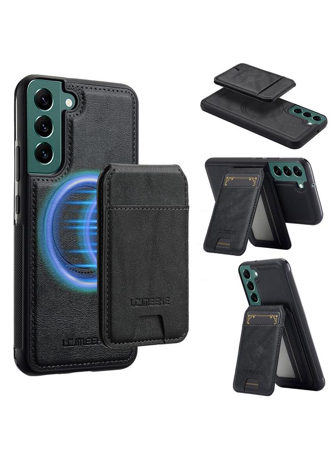 LC.IMEEKE Case For Samsung Galaxy S21 FE 5G L3 Series Detachable RFID Card Bag Magsafe Phone Case - Image 1