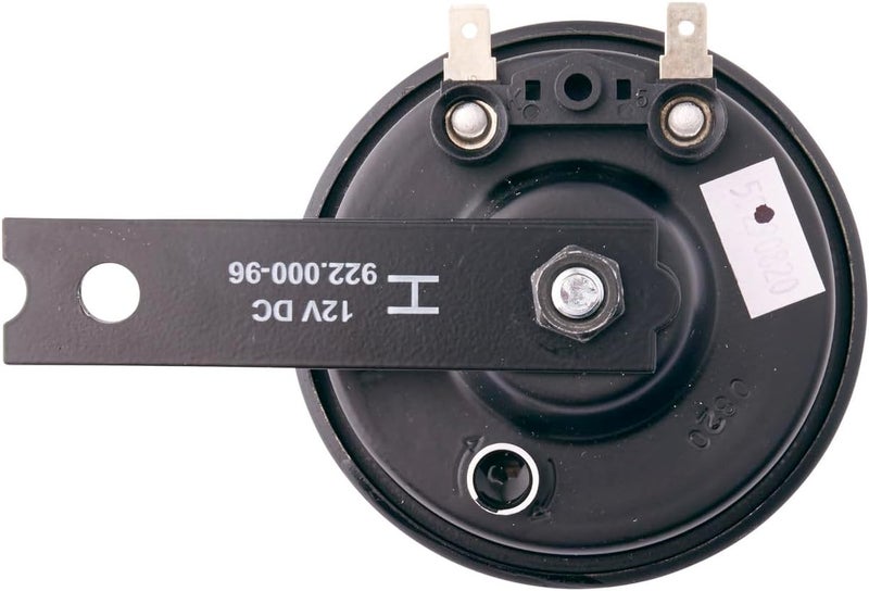 HELLA Horn Style Horn S90 Set 12 V 111 dB(A) Frequency Range: 350/415 Hz Tweet/Low Frequency Electric ECE Housing Colour: Red/Black Blade Connector Quantity: 2 – 3AM 922 000-971 - Image 4