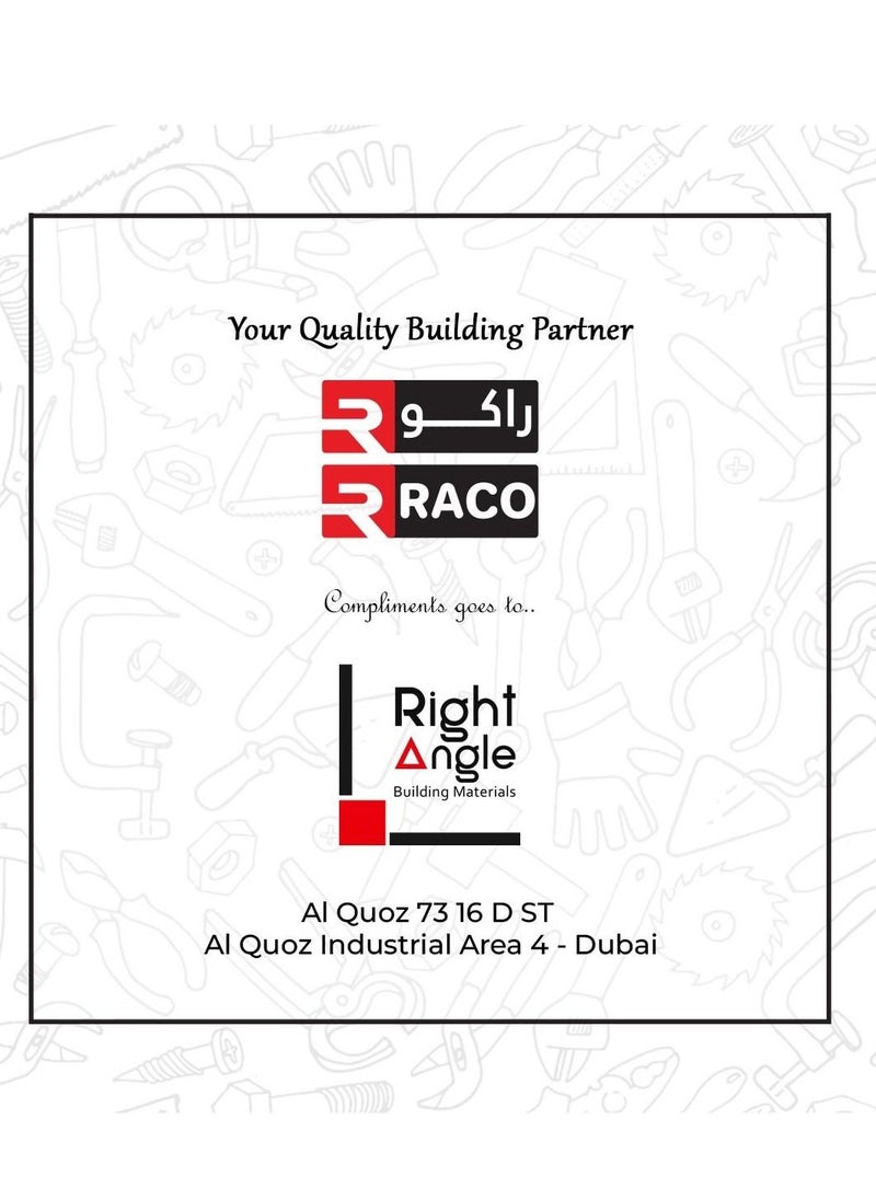 RACO RACO Aluminum Duct Flexible Hose Dryer Vent Hose for Air Ducting with Gloves, Tape and 2 Clamps (6 inch)  - Image 4
