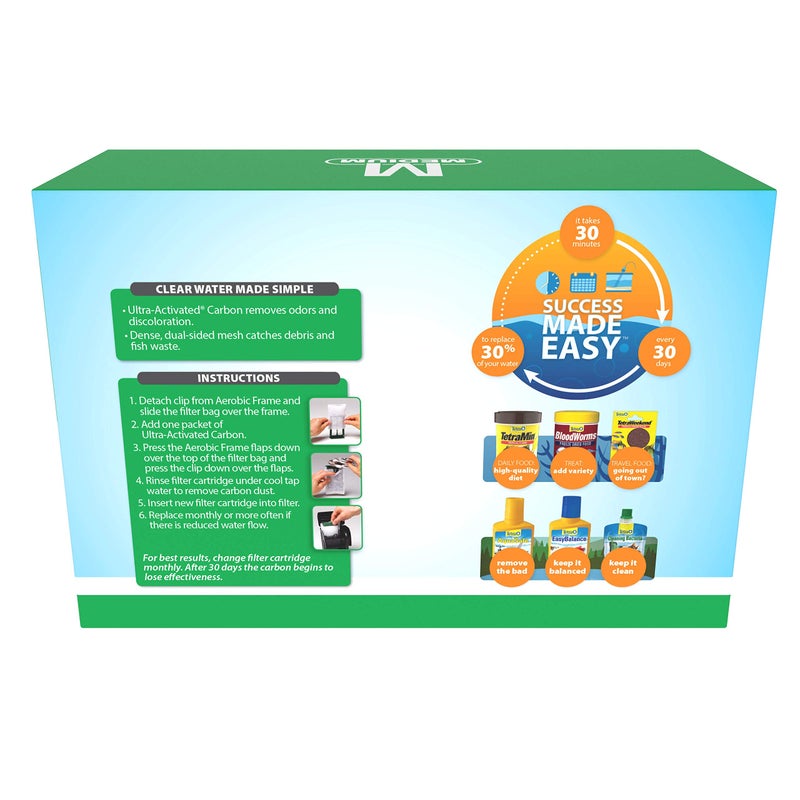 Tetra Whisper Bio-Bag Filter Cartridges For Aquariums - Unassembled Medium (Pack of 12) - Image 2