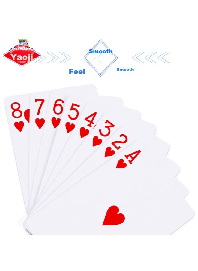 Yaoji Playing Cards, Durable Paper Cards, Eco-friendly Material, 10 Decks, 1318 Tabletop Games, Adult Card Games, Doudizhu - Image 3