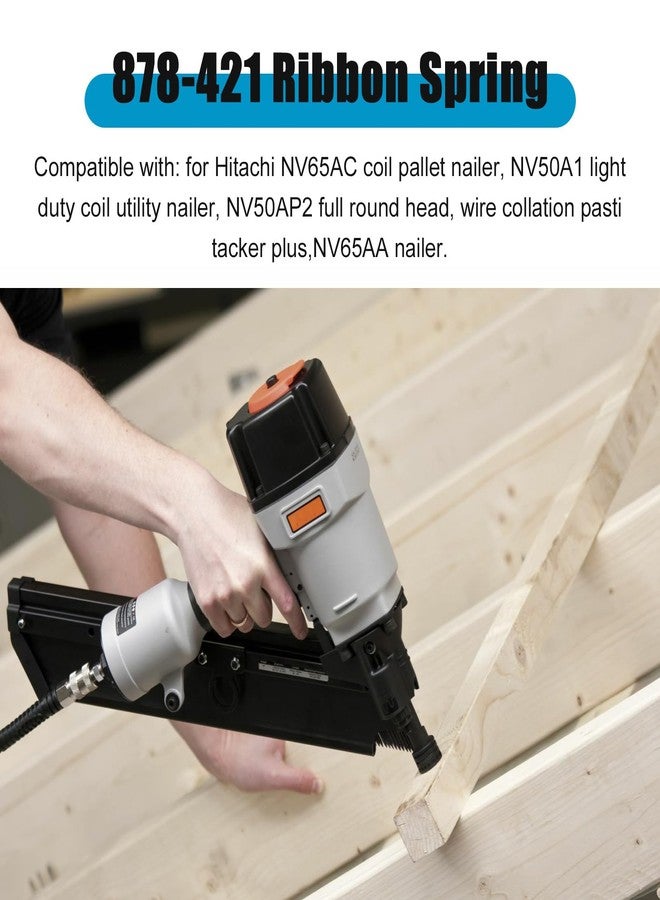 FBULWSEC 878421 Ribbon Spring Set for Hitachi NR83A NR83A2 Framing Nailer Pneumatic Tools - Image 3