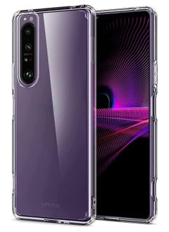 Case Compatible with Sony Xperia 1 IV, Ultra Slim Lightweight Clear Anti-Shock Soft TPU Protective Cover for IV