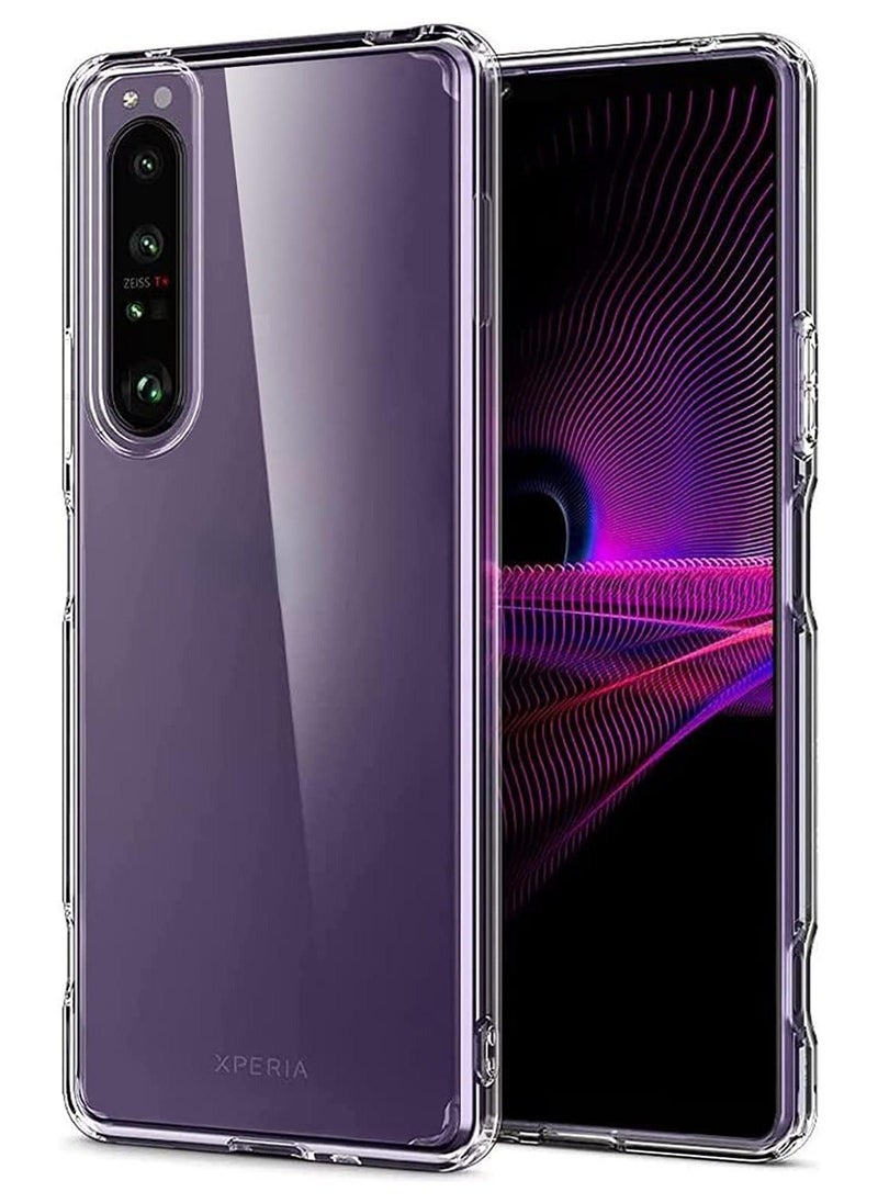 Generic - Case Compatible with Sony Xperia 1 IV, Ultra Slim Lightweight Clear Anti-Shock Soft TPU Protective Cover for IV - Image 1