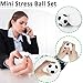 Oleitodh Mini Soccer Stress Balls 96 Pcs 2 Inch Foam Sports Stress Ball Bulk for Kids Adults Small Soccer Party Favors Stress Anxiety Relief Relaxation Squeeze Ball for Party Decor School Carnival Reward - Image 4