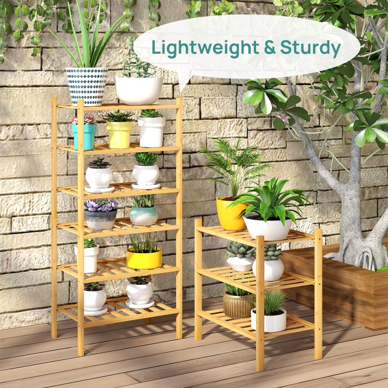 viewcare Small Shoe Rack, 3-Tier Shoe Rack for Entryway, Bamboo Wood Shoe Shelf for Closet & Hallway, Long 17.2IN | Beautiful | Functional | Sturdy | Durable - Image 5