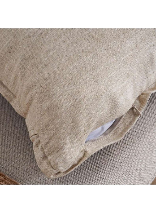 Pan Home وسادة بوسطن محشوة بالريش - أزرق - Image 3