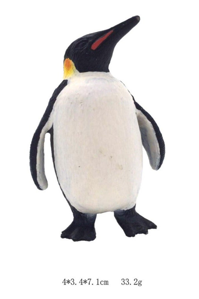 HALAMODO Emperor Penguin Animal Figures , Realistic Penguin Toy set, Wild Animal Ornaments, Jungle Zoo Cognitive Toys, Children's Birthday Party Gifts - Image 2