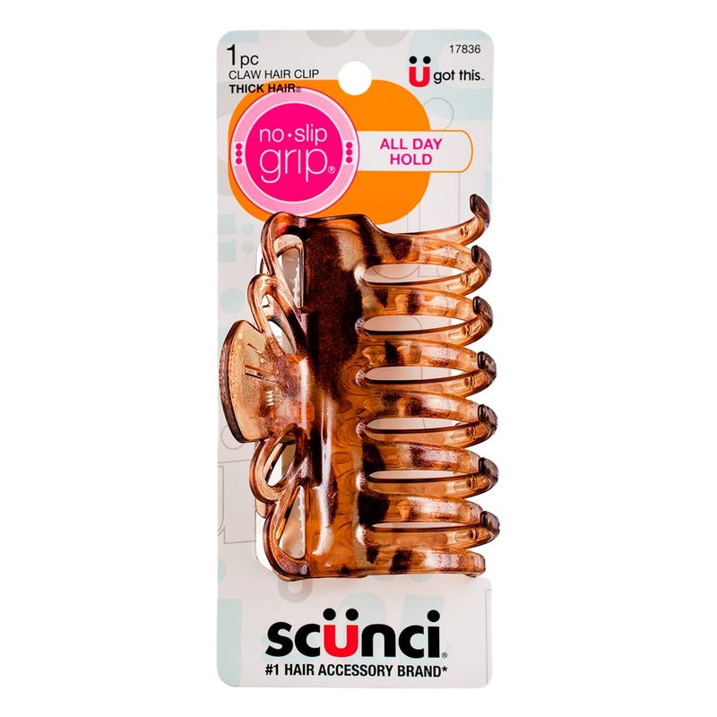 Scunci No Slip Crown Clip for Thick Hair 1 ea (Pack of 6) - Image 2