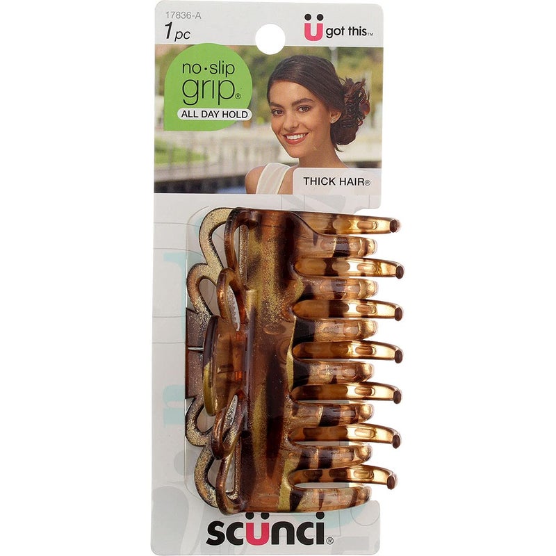Scunci No Slip Crown Clip for Thick Hair 1 ea (Pack of 6) - Image 4
