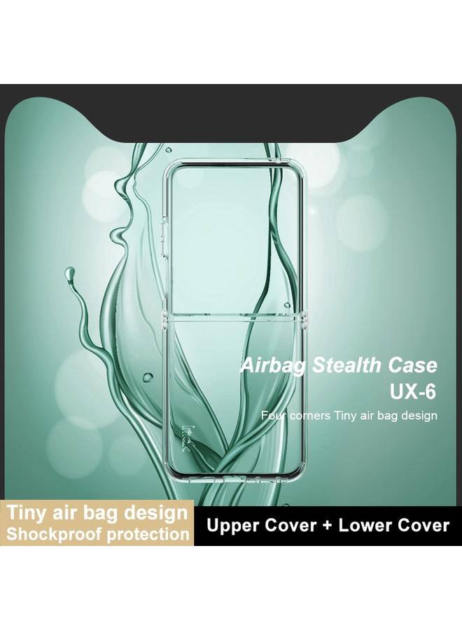 إيماك جراب لهاتف Motorola Razr 50 Ultra UX-6 series جراب هاتف TPU غير مرئي ومضاد للصدمات ووسادة هوائية - Image 4