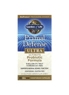 Garden of Life Garden of Life, Primal Defense, Ultra, Ultimate Probiotic Formula, 90 UltraZorbe Vegetarian Capsules  - Image 1
