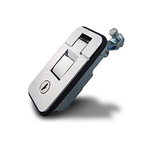 Encell Compression Latches Chrome Cupboard Door Knob Latch Lock for RV Camper Trailer Motorhome Caravan Boat Size S - Image 1