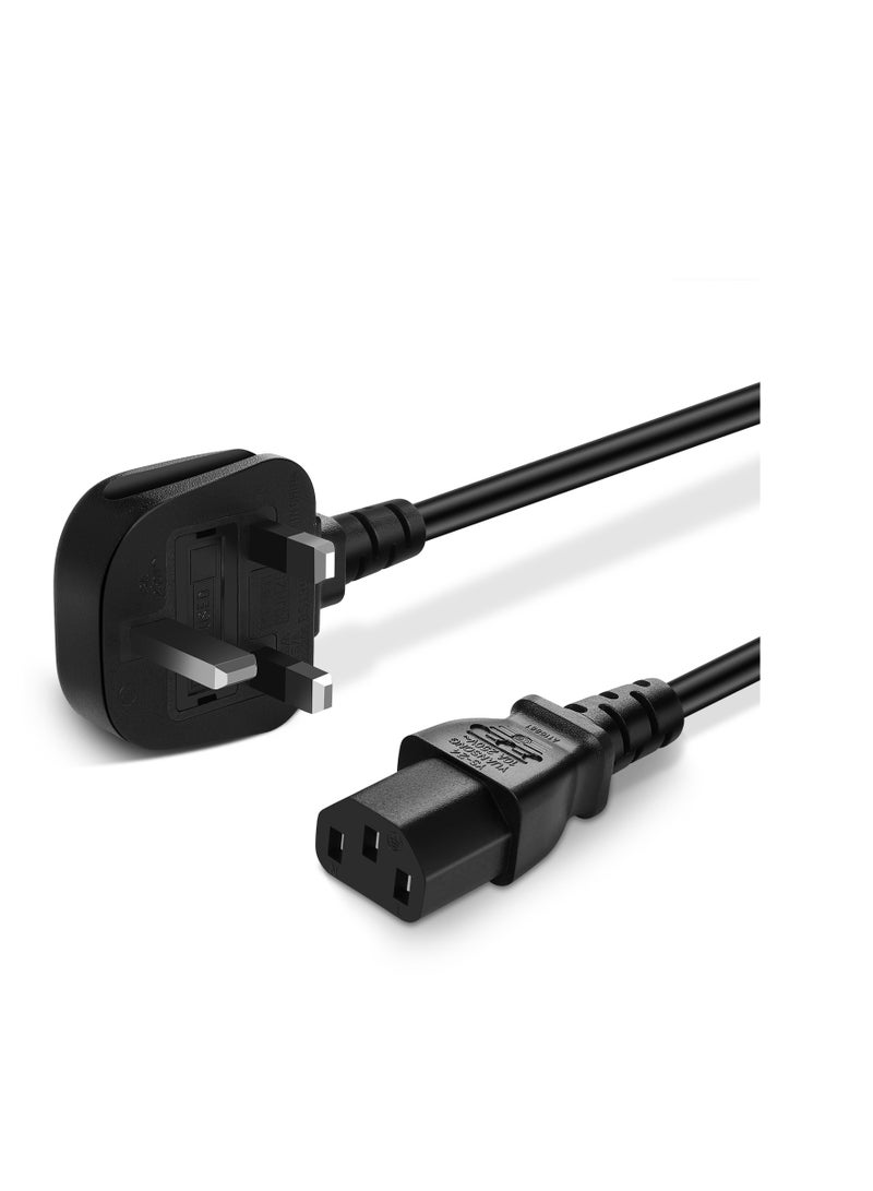 3-Pin Plug PC Cable Power Cord 250V 10A 
