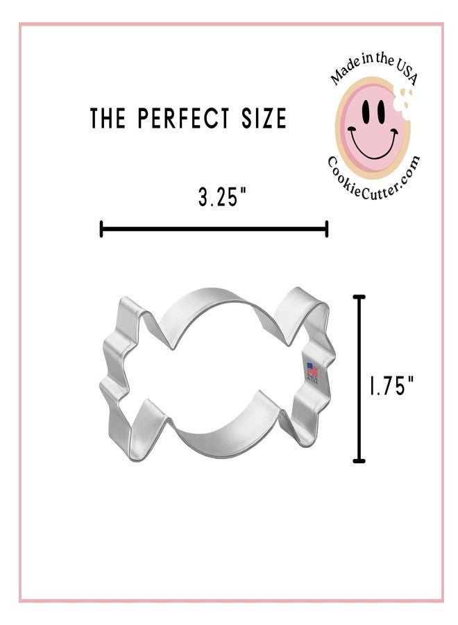 Foose Candy Wrapper Party Cracker Cookie Cutter 3.25 Inch -Tin Plated Steel Cookie Cutters - Candy Wrapper Party Cracker Cookie Mold - Image 2