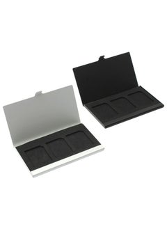 BURAQ 3SD Aluminum Alloy Memory Card Case Card Box Holders(Black)  - Image 2