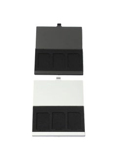 BURAQ 3SD Aluminum Alloy Memory Card Case Card Box Holders(Black)  - Image 3