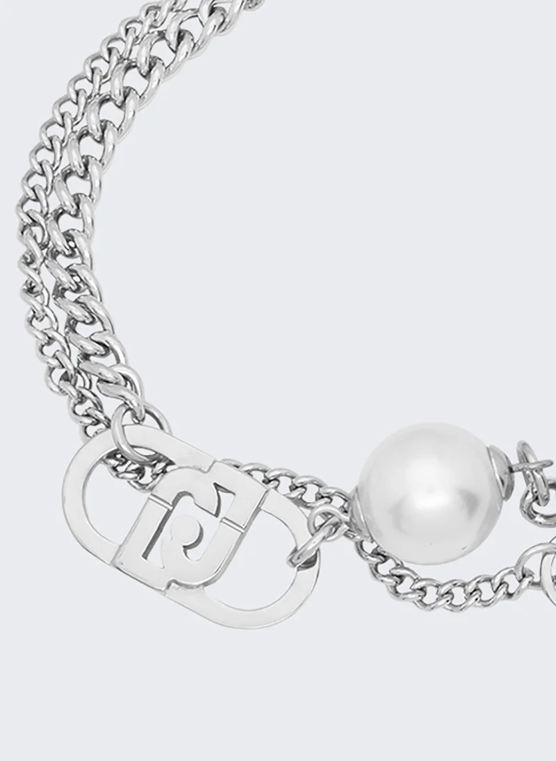 ليو جو سوار مزدوج مزيّن باللؤلؤ