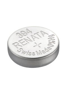 Renata Renata 394 Watch Battery (SR936SW), Silver Oxide 1.55V Battery, Pack of 10 Batteries  - Image 2