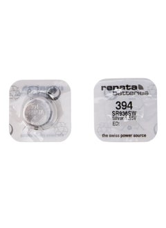 Renata Renata 394 Watch Battery (SR936SW), Silver Oxide 1.55V Battery, Pack of 10 Batteries  - Image 3