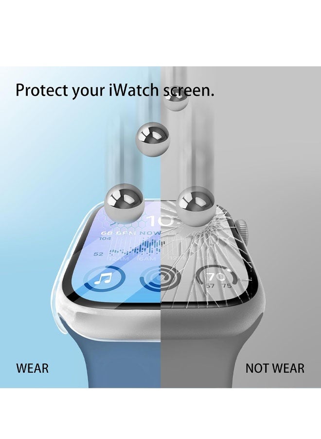 3-Pack Privacy case for HUAWEI WATCH FIT3,PC CASE Bumper Tempered Glass  Cover Scratch-Resistant Accessories - Image 4