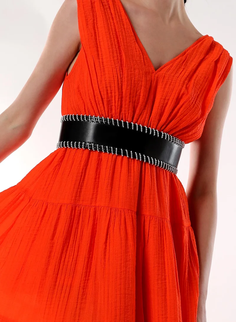 Haute Sauce Casual Belt with Tie up detail