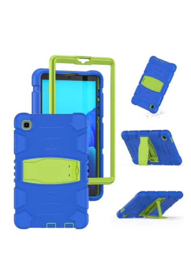 Gulflink Back Cover Protect Case for SAMSUNG Tab A7 lite T220/T225/T225N/T225C/T227U 8.7 inch Blue and Lime - Image 1