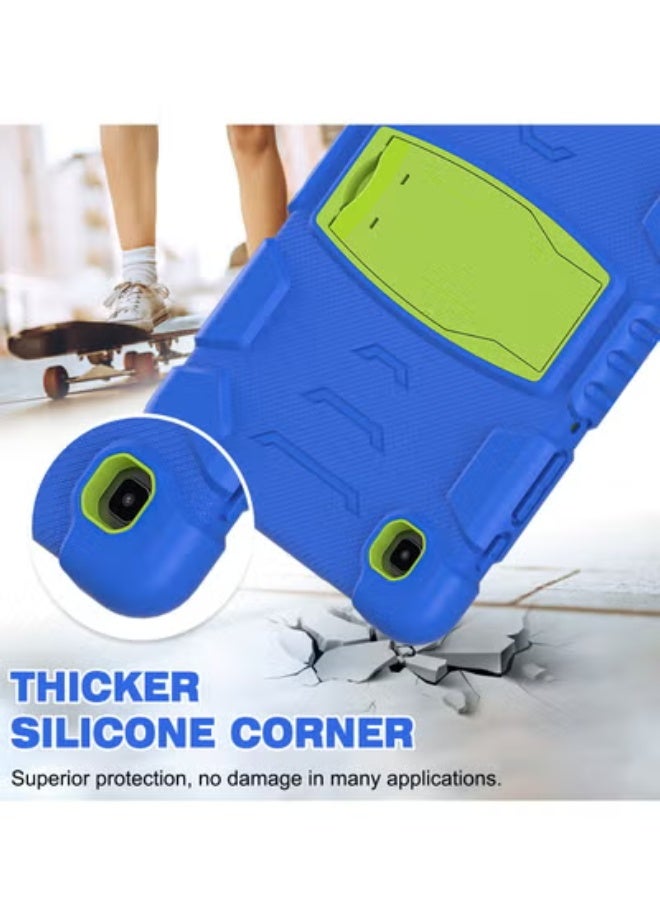 Gulflink Back Cover Protect Case for SAMSUNG Tab A7 lite T220/T225/T225N/T225C/T227U 8.7 inch Blue and Lime - Image 4