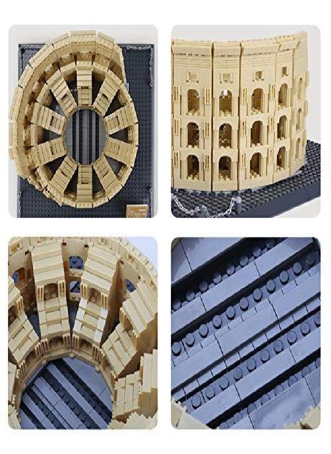 Apostrophe Games - Apostrophe Games Roman Colosseum Building Block Set - 1756-Pieces Colosseum Model Building Blocks for Adults and Kids - Italy’s Colosseum Architecture Kit Famous Landmark Series - Image 1